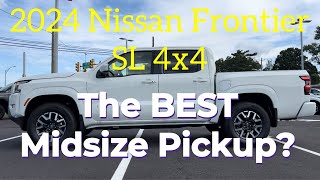 2024 Nissan Frontier SL 4x4 The BEST Midsize Pickup [upl. by Malet]