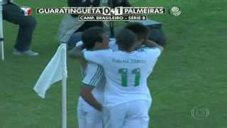 Os Gos de Guaratingueta 1 x 1 Palmeiras  Serie B  27072013 [upl. by Adas509]