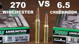 65 Creedmoor Versus 270 Winchester [upl. by Ocer293]