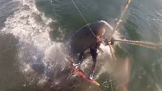 Shocked Kiteboarder Hits Humpback Whale [upl. by Evangeline164]