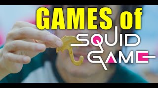 Games of Squid Game  All quotSquid Gamequot games in order [upl. by Itnuahsa540]