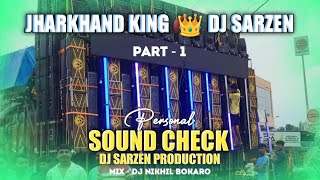 Dj Sarzen Speaker Check Song  Dj Sarzen Personal sound check remix  Dj Sarzen Personal Song [upl. by Sivla]