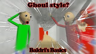 Baldris Basics in a Moodless Day Update Ghoul style  Baldis basics decompiled mod [upl. by Hallam]