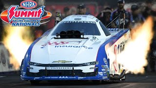 2024 NHRA Summit Nationals  Funny Car Night Qualifying Q2  Norwalk OH [upl. by Akkim]