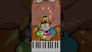 Piano Tutorial Animation I saved the Pou of Colors 3 diamondwow [upl. by Eigna541]