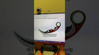 Velocity Karambit 3dprinting in3d shorts [upl. by Retloc]