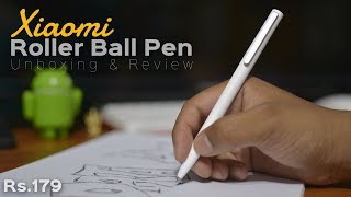 Mi Rollerball Pen Unboxing and Review  Indian Retail Unit  Priced Rs179  Data Dock [upl. by Aes]