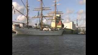 GORCH FOCK ein seltener Gast im NordOstseeKanal [upl. by Komsa489]