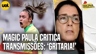 MAGIC PAULA CRITICA EXAGEROS DAS OLIMPÍADAS NA TV É UMA GRITARIA E ENDEUSAMENTO AOS ATLETAS [upl. by Katina]