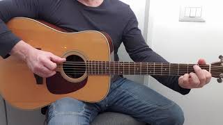 Harry Nilsson  Everybodys Talkin  Acoustic Guitar  Fingerstyle  Cover [upl. by Hilarius]