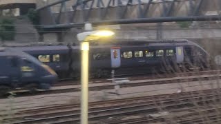 Three class 395s crossing over at Ashford West Jn 161124 [upl. by Anaitak938]