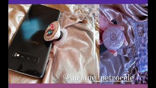 Como tirar o Popsocket da capinha do celular [upl. by Adahs743]