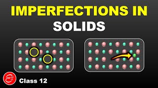 Imperfections in Solids  The Solid State  12  Chemistry for Class 12 in Hindi [upl. by Relyuc]