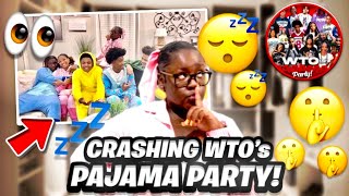 I CRASHED WTOS PAJAMA PARTY [upl. by Memberg901]