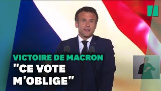 Le discours de victoire dEmmanuel Macron en intégralité [upl. by Marcella]