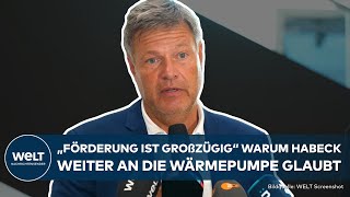 ENERGIEREISE quotWarten lohnt sich nichtquot  Robert Habeck auf WärmepumpenWerbungstour in Deutschland [upl. by Birchard]