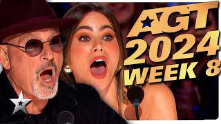 Americas Got Talent 2024 ALL AUDITIONS  Week 8 [upl. by Llirred529]