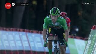 Primoz Roglic vs Richard Carapaz Duel On Vuelta Stage 8 [upl. by Rheta]