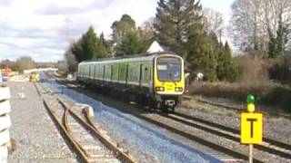 Irish Rail 29000 DMU 29009 arrives at Hazelhatch [upl. by Enigroeg]