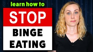 How To Stop Binge Eating [upl. by Urissa258]