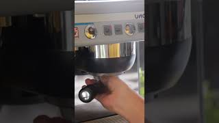 My coffee routine using Casadio Undici Espresso Machine w Fiorenzato F64E Grinder [upl. by Mccahill]