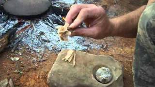 making north American yucca bread [upl. by Anam]