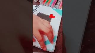 Beautiful and Stylish Diary Decoration Idea shorts viral [upl. by Noval]