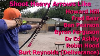 42 lb Longbow 670 Grain Arrow Is Perfect for hunting [upl. by Pulling]