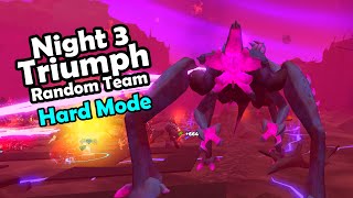 Hexscape Night 3 Triumph Random Team  TDS Halloween 2024 Tower Defense Simulator Roblox [upl. by Finkelstein266]