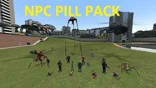 BE A NPC  PARAKEETS PILL PACK  GMOD [upl. by Ingalls]