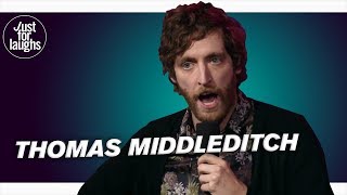 Thomas Middleditch  British Parents [upl. by Oigroig]