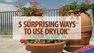 5 Surprising Ways to use DRYLOK® [upl. by Airdnaxela]