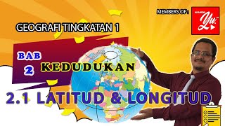 Geografi Tingkatan 1  Bab 2 Kedudukan  22 LATITUD dan LONGITUD [upl. by Leighton]