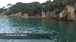 Castello di Lerici Drone [upl. by Nonna]