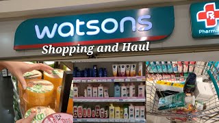 WATSON SHOPPING and HAUL WITH PRICES  Skin care and toiletries shopping at Watsons [upl. by Emelina]