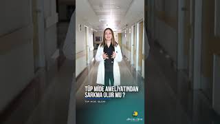 Tüp Mide Ameliyatından Sonra Sarkma Olur Mu   Alivcan Clinic [upl. by Leonhard]