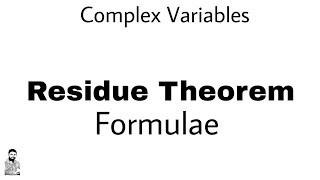 22 Residue Theorem  Formulae  Complete Concept [upl. by Eibloc]