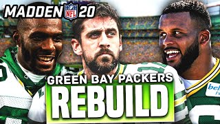 REBUILDING THE GREEN BAY PACKERS  Madden 20 Franchise [upl. by Dnilazor]