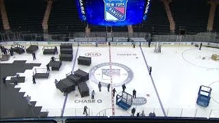 Basketball to Hockey timelapse at MSG [upl. by Alves]