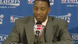 Tmac asks about Deron Williams name [upl. by Bunker]