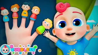 Finger Family Learn Colors Version MORE  Bubbleee Nursery Rhymes and Kids Songs [upl. by Grizelda]