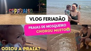 VLOG FERIADÃO  PRAIAS DE MOSQUEIROPA  MUITO CHORO  conhecendo a praia pela primeira vez [upl. by Aggarwal]