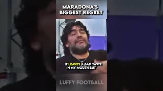 Maradonas Biggest Regret 😢 [upl. by Anelim21]