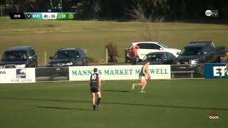 Wonthaggi v Leongatha Highlights  2nd Semi Final 2023 [upl. by Jasisa]