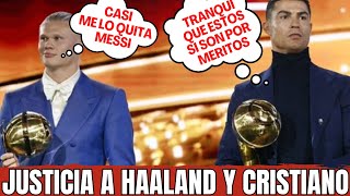 💥GLOBE SOCCER JUSTICIA A HAALAND Y CRISTIANO💥 [upl. by Niasuh]