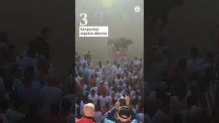 San Fermín 2024 mejores momentos del primer encierro SanFermín PrimerEncierro MejoresMomentos [upl. by Notnerb]