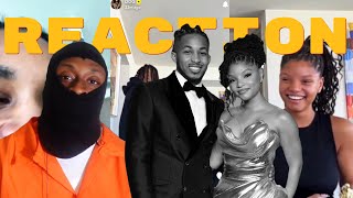 DDG makes a cute quotaward showquot for wifey  Halle Bailey  REACTION [upl. by Eninahs]