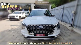 Hyundai Alcazar 15 Diesel AT Signature O 7 Seater A Comprehensive Review [upl. by Franciska746]