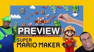 SUPER MARIO MAKER PREVIEW  Lamarr Wilson [upl. by Puri732]