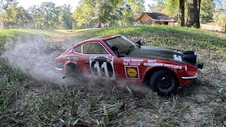 Kyosho Fazer Datsun 240Z Rally Car RAN GREAT [upl. by Neelyad]